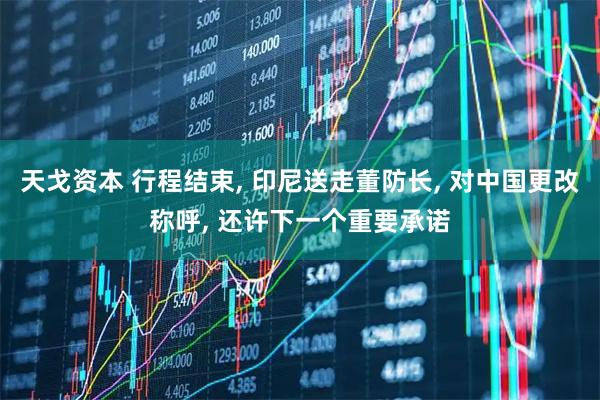 天戈资本 行程结束, 印尼送走董防长, 对中国更改称呼, 还许下一个重要承诺